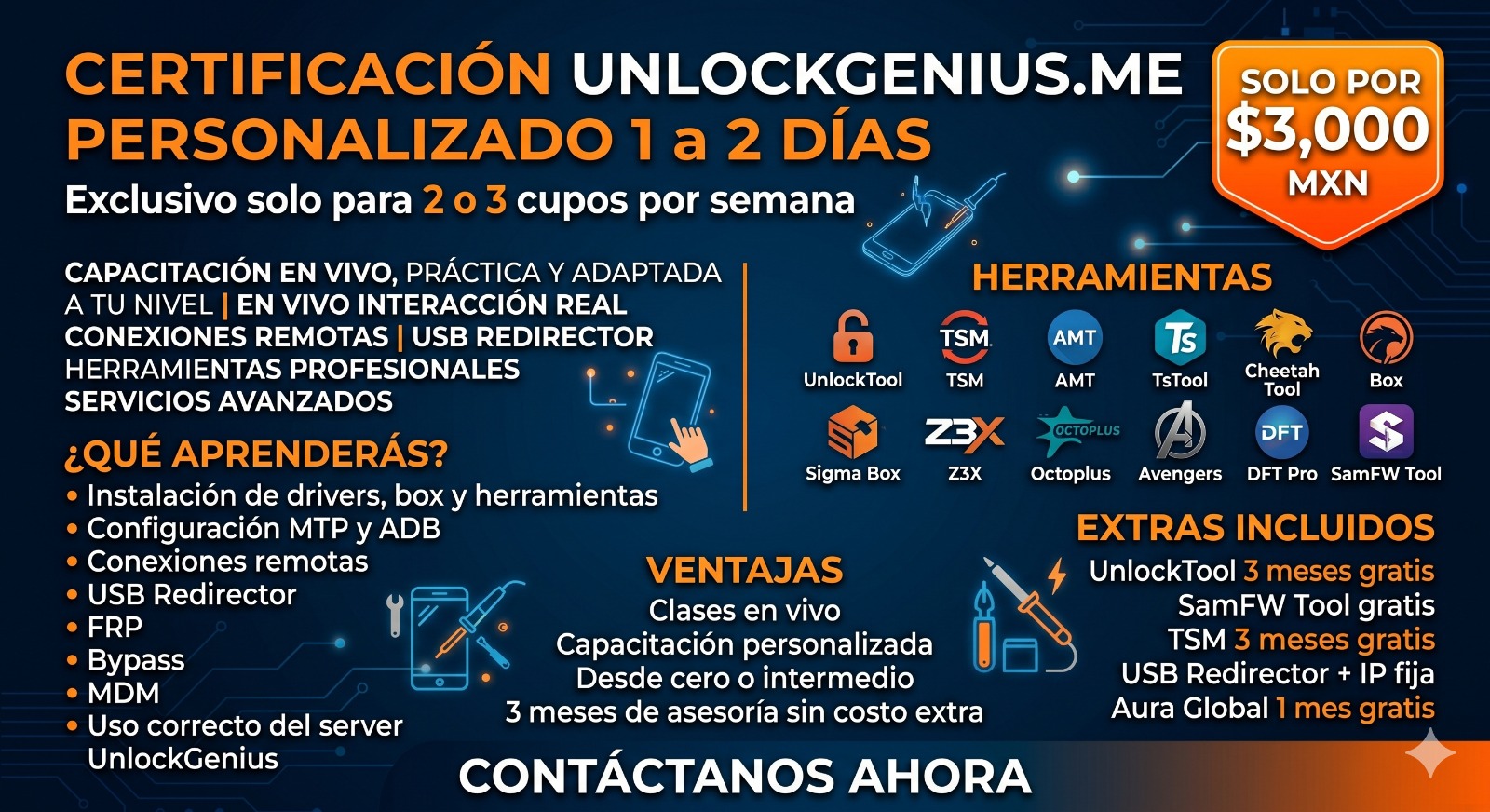 Anuncio UnlockGenius 3